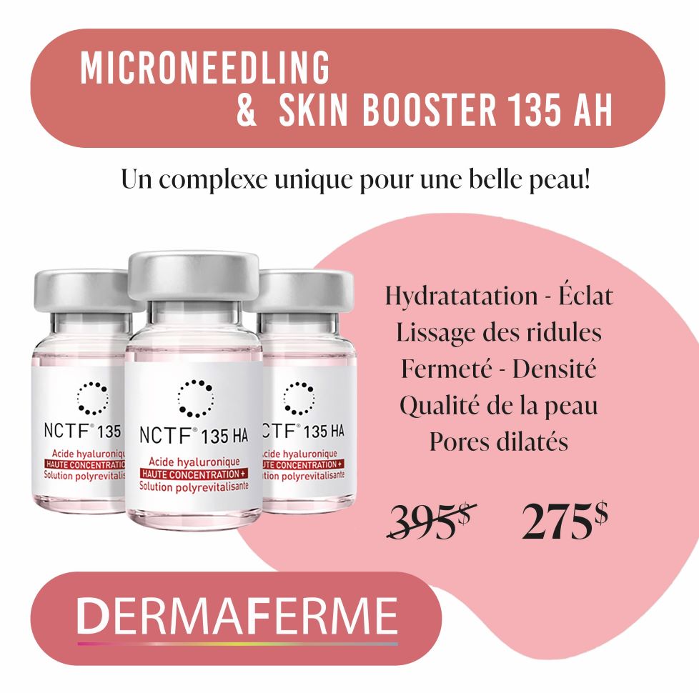 Promotion Microneedling DERMAFERME - été 2024